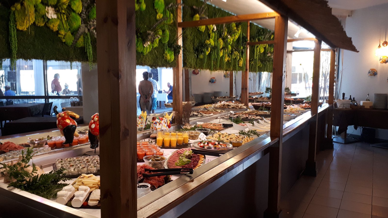 Le buffet de fruits de mer de La Poissonnerie du Cap