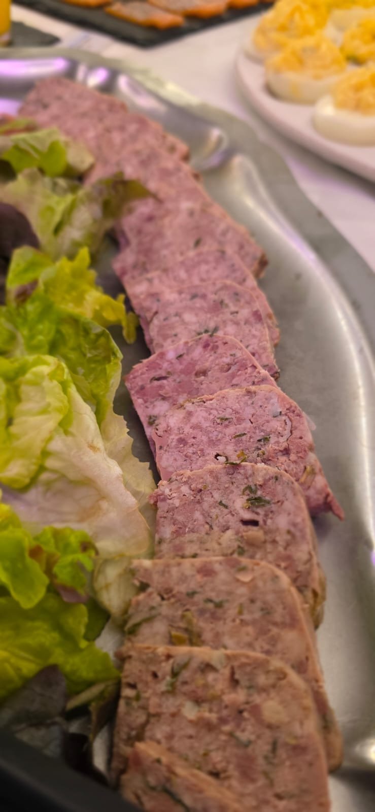 Terrine et salade